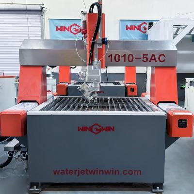 Small waterjet cutting machine 1010 5 Axis