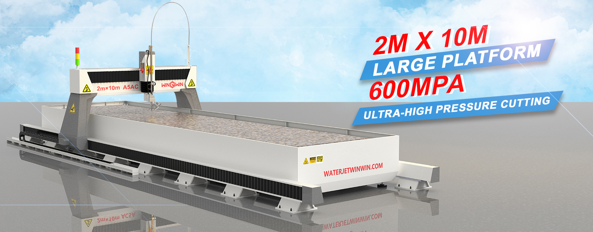 2.0*10.0m waterjet