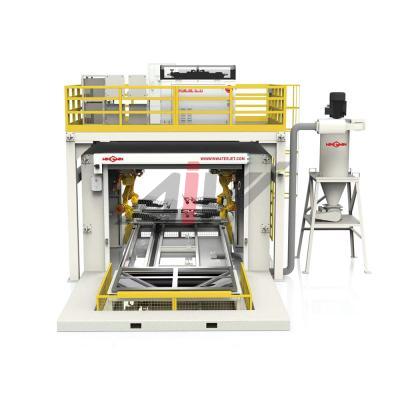 Quad-Robot Waterjet Workstation with Double-Layer Design